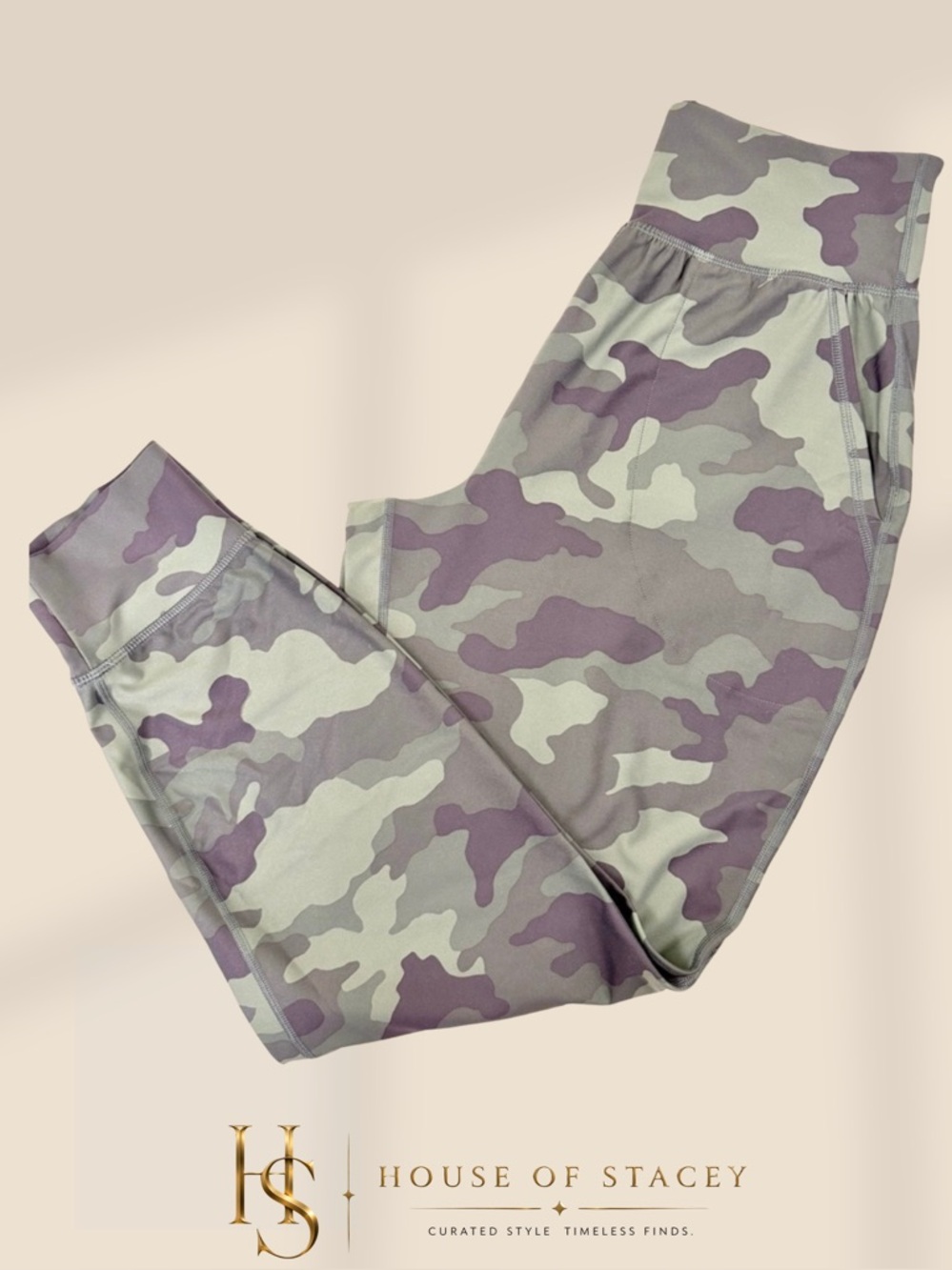 Old Navy Active Powersoft Camo High Rise Joggers Medium